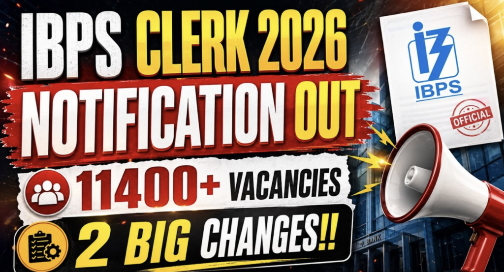 IBPS Hiring: Apply Now for Clerk Recruitment 2026